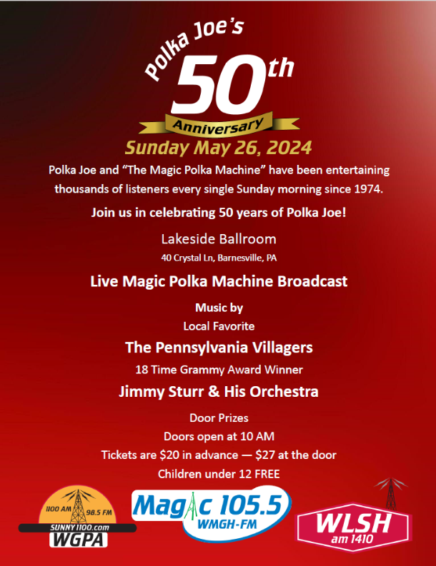 Local rock roll radio magic 105 5 wmgh fm carbon cty pa