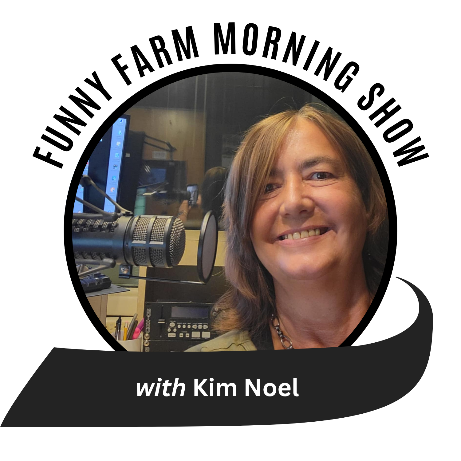 Kim, the Morning Chick magic polka machine logo